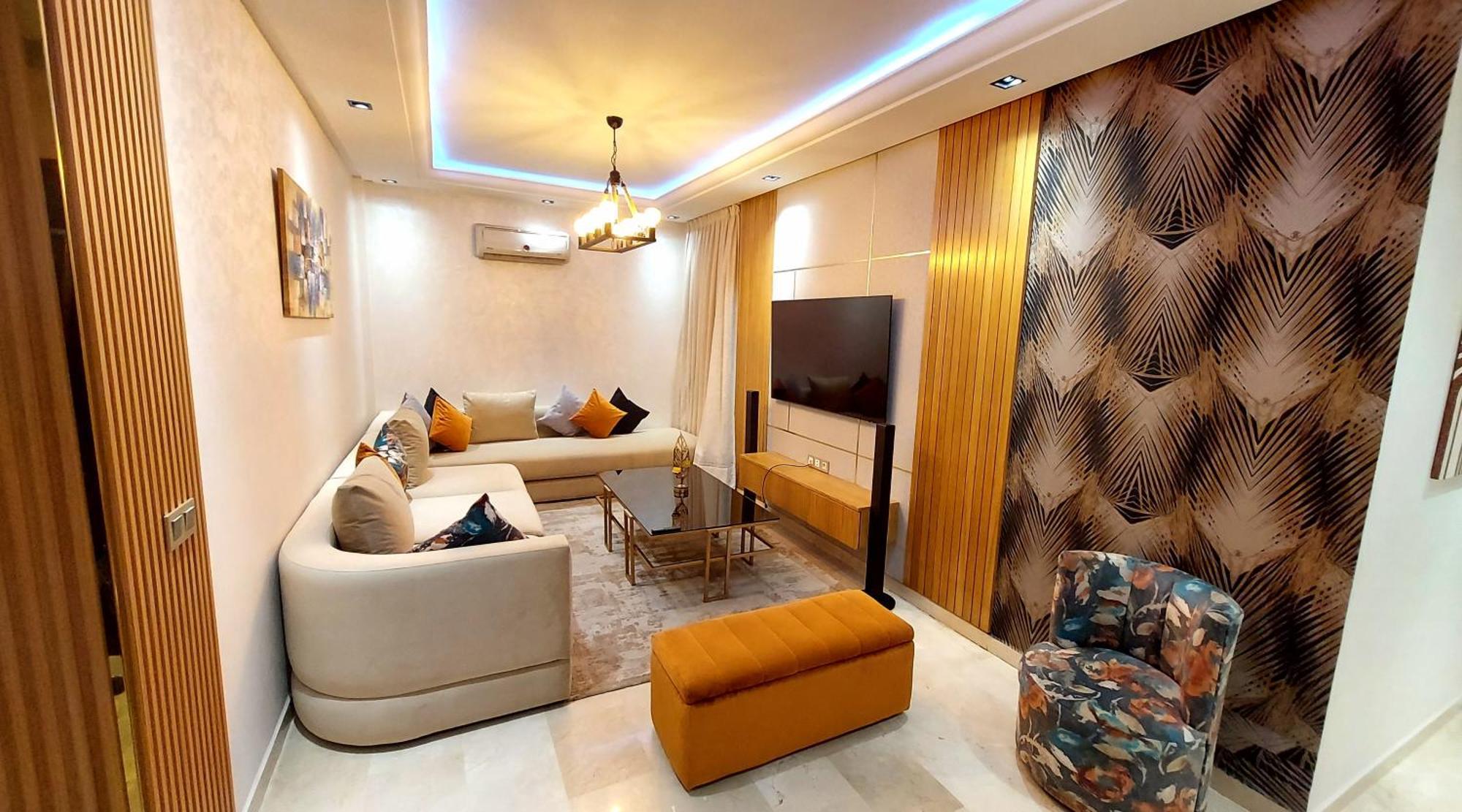 Luxury Downtown Apartment Of 80M2 In Front Of Hassan 2 Mosque And Sea From Family , Pour Famille , Interdit Couples Araabic Non Marie, Forbidden Unmarried Araabic Couples Basement Car Park Casablanca Eksteriør billede