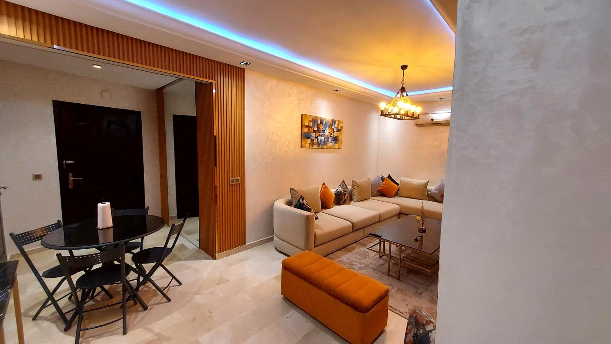 Luxury Downtown Apartment Of 80M2 In Front Of Hassan 2 Mosque And Sea From Family , Pour Famille , Interdit Couples Araabic Non Marie, Forbidden Unmarried Araabic Couples Basement Car Park Casablanca Eksteriør billede